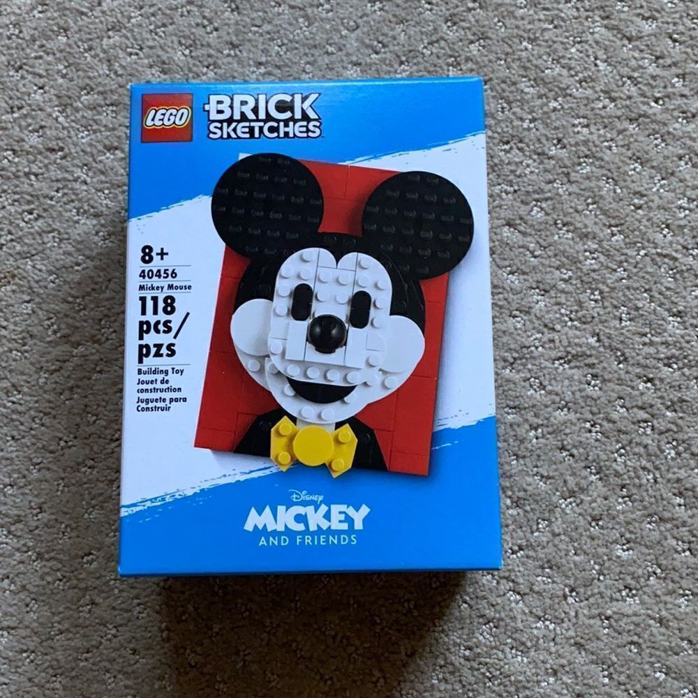 Lego 40456. Mickey Mouse brick sketches. New. Sealed box